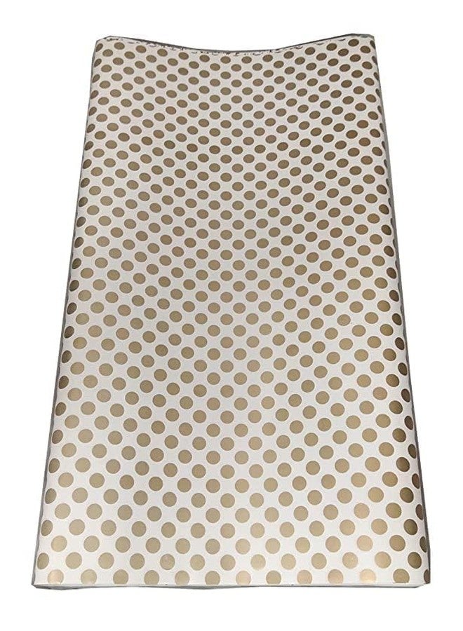 SEJASCOLLECTIONS | Pack of 20 | Elegent Gift Wrapping Paper, Gifts Wrap Sheets, Packing Paper Sheet For Packing,Diy Birthday, Christmas, Wedding (Pattern Polka Dot Golden/Silver) - Image 2